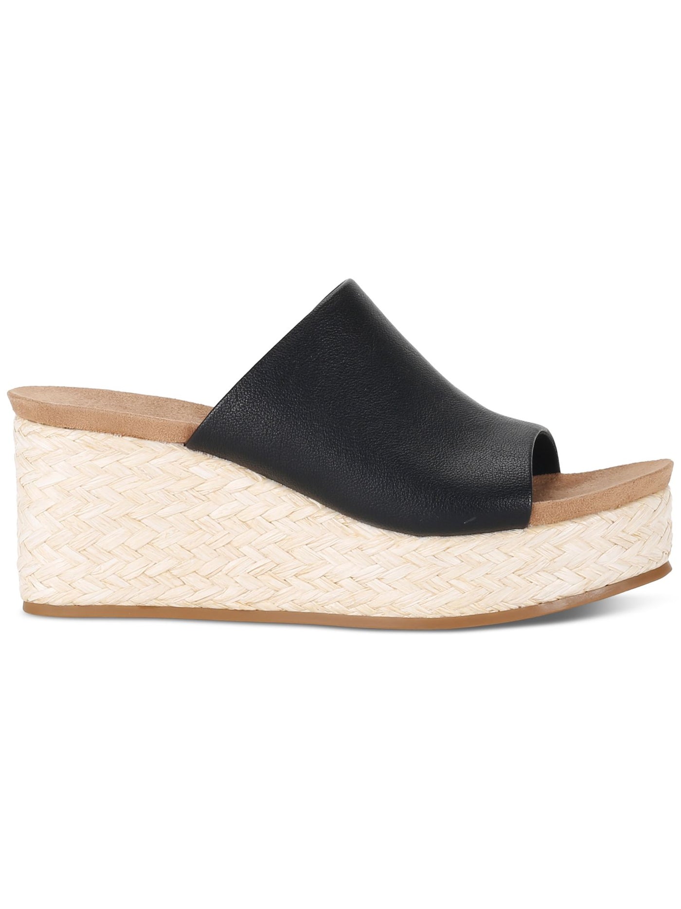 STYLE & COMPANY Womens Black Goring Comfort Larissaa Round Toe Wedge Slip On Espadrille Shoes 11 M