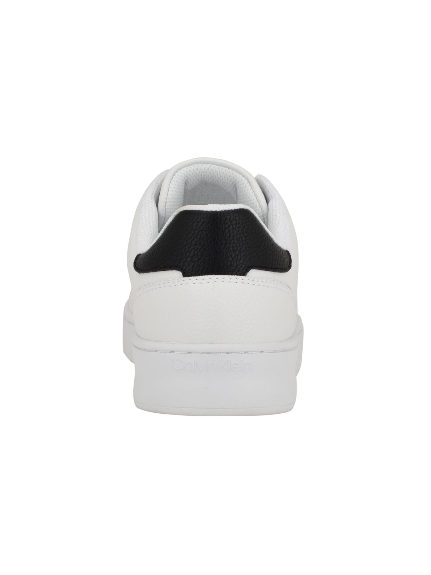 CALVIN KLEIN Womens White Color Block Embossed Logo Padded Lalit Round Toe Lace-Up Sneakers Shoes 12