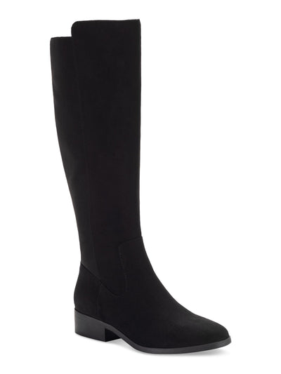 STYLE & COMPANY Womens Black Padded Goring Charmanee Round Toe Block Heel Zip-Up Boots Shoes 6 M