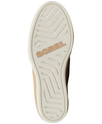 SOREL Womens Beige Elasticized Heel Pull-Tab Cushioned Perforated Out N About Round Toe Booties