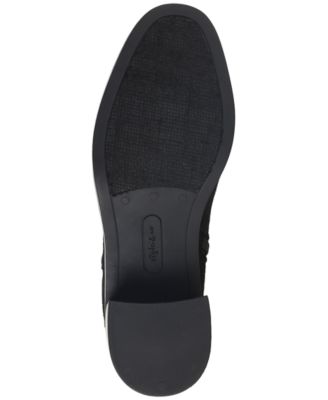STYLE & COMPANY Womens Gray Heel Pull-Tab Goring Padded Orleyy Round Toe Flare Zip-Up Booties M