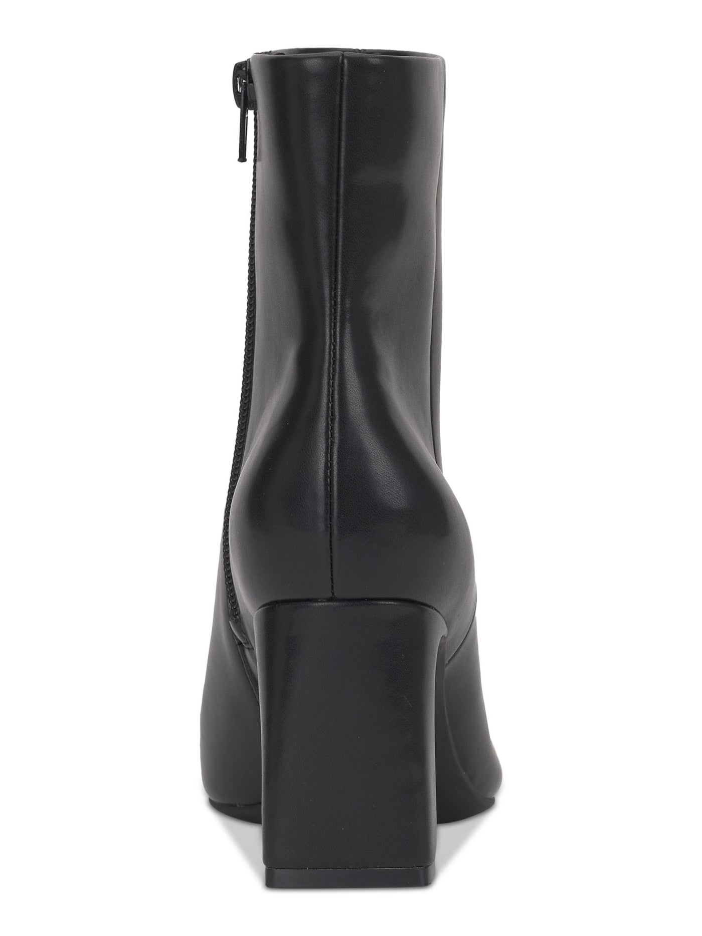 INC Womens Black Flexible Padded Lightweight Odelya Square Toe Block Heel Zip-Up Dress Boots 12 M