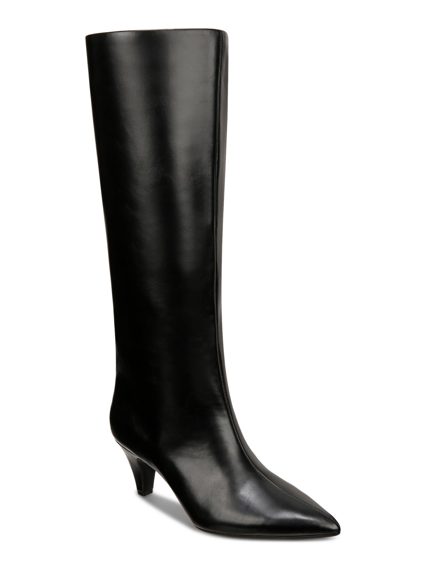 ALFANI Womens Black Padded Kaiaa Pointed Toe Kitten Heel Zip-Up Dress Boots 8.5 M