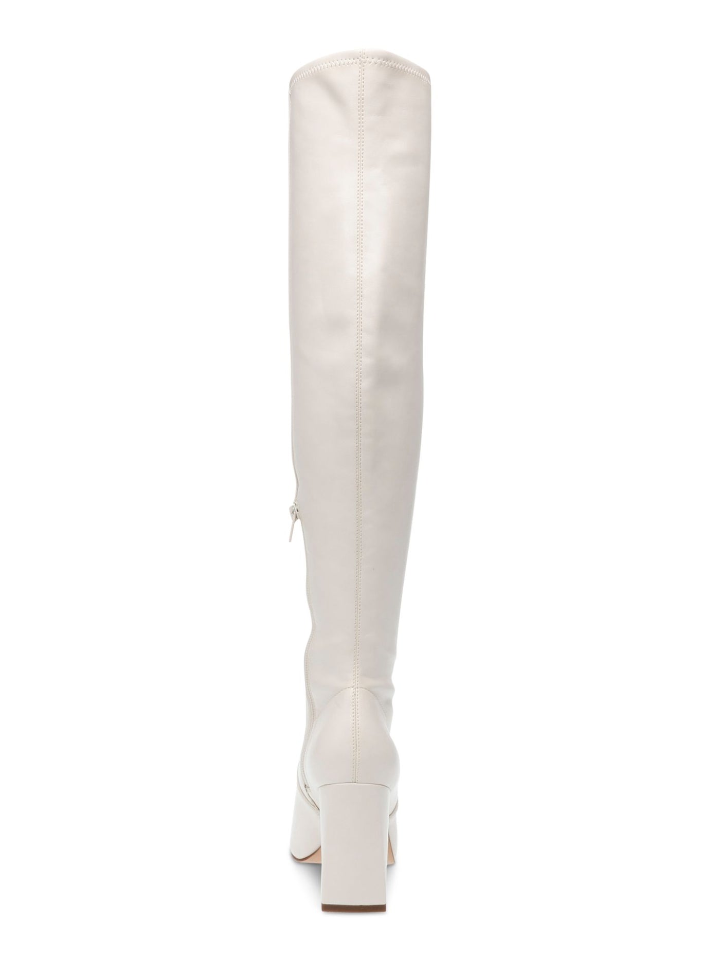 WILD PAIR Womens Ivory Padded Eileene Pointed Toe Block Heel Zip-Up Dress Boots 10.5 M