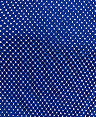 B DARLIN Womens Blue Embellished Lined Keyhole Back Sleeveless Halter Full-Length Formal Gown Dress