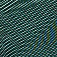 DRESS THE POPULATION Womens Green Ruched Zippered V-back Slit Back Hem Lined Long Sleeve V Neck Below The Knee Party Body Con Dress