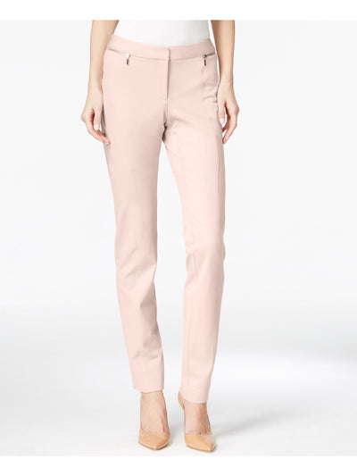 ALFANI Womens Pink Skinny Pants 18