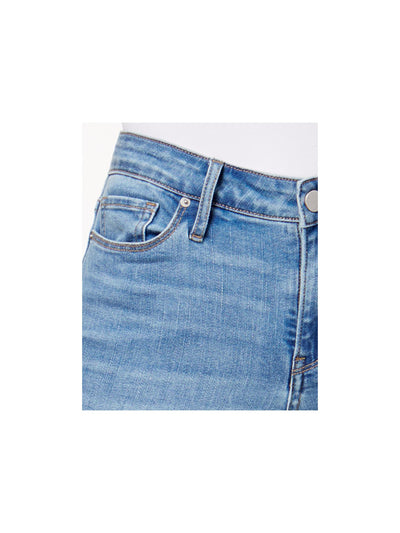 CALVIN KLEIN Womens Blue Boyfriend, Cuffed Jeans 30