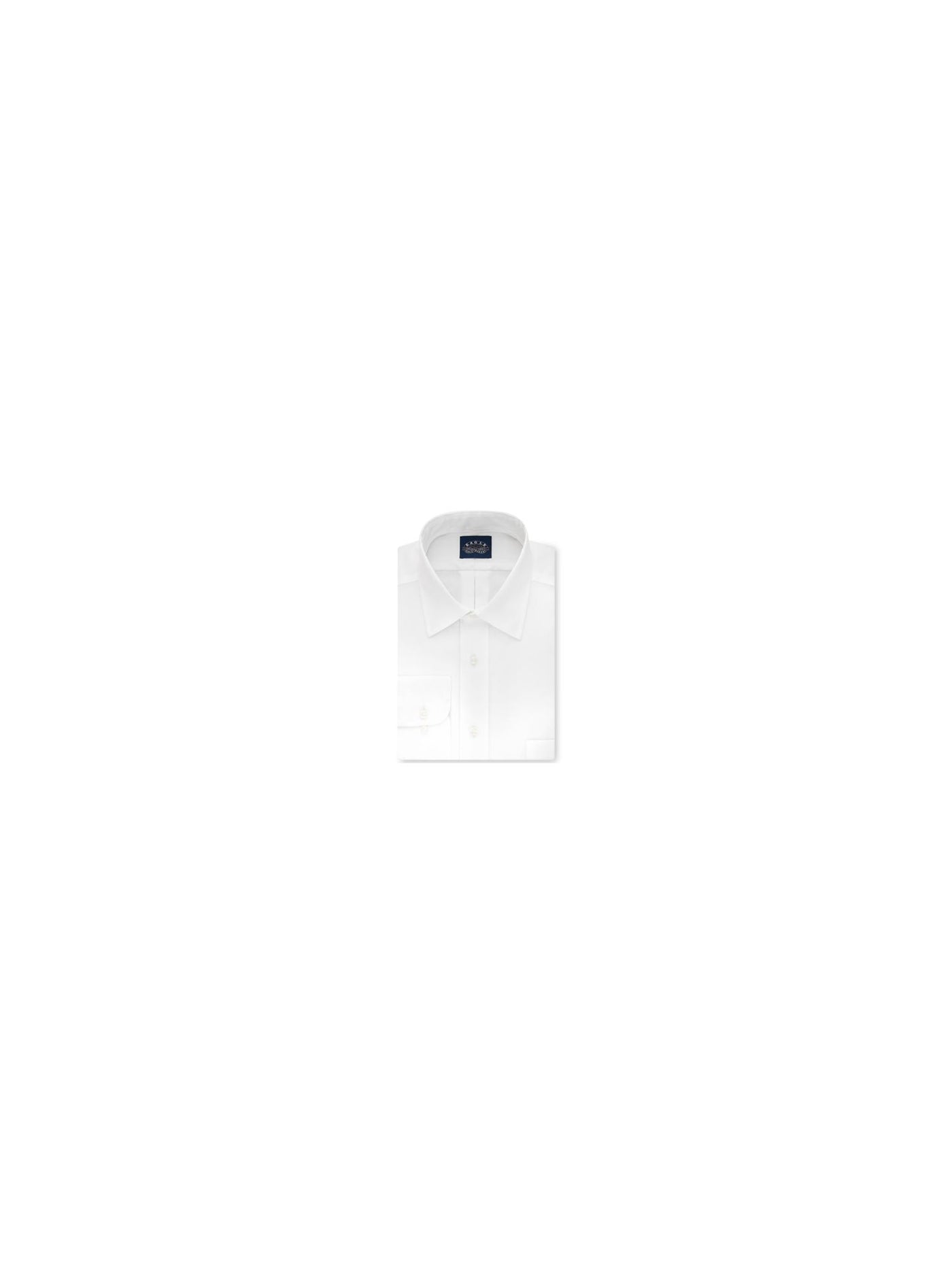 EAGLE Mens White Collared Dress Shirt 16.5 35-36