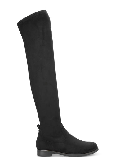 REACTION KENNETH COLE Womens Black Slouched Stretch Wind-y Round Toe Dress Boots Shoes 11 M