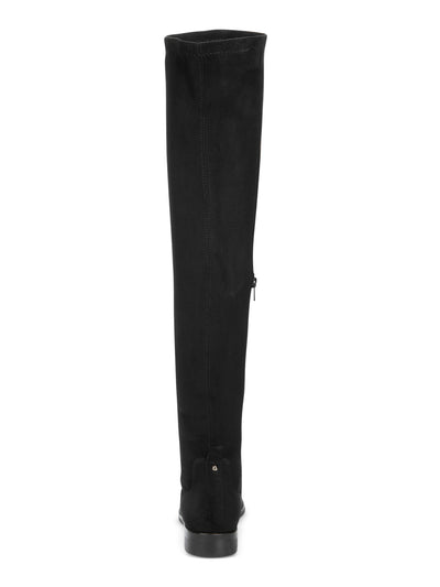 REACTION KENNETH COLE Womens Black Slouched Stretch Wind-y Round Toe Dress Boots Shoes 11 M