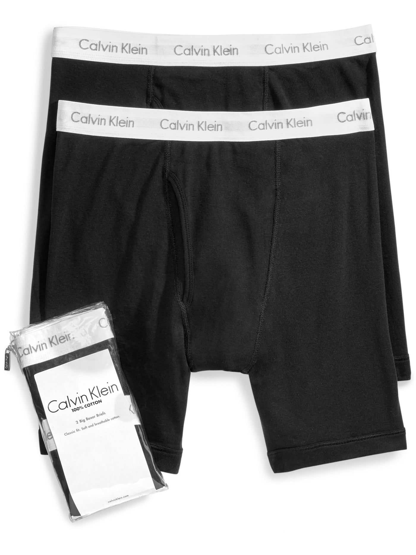 CALVIN KLEIN Intimates 2 Pack Black 2XL