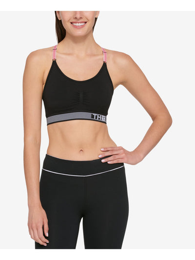 TOMMY HILFIGER Intimates Black Sports Sports Bra S