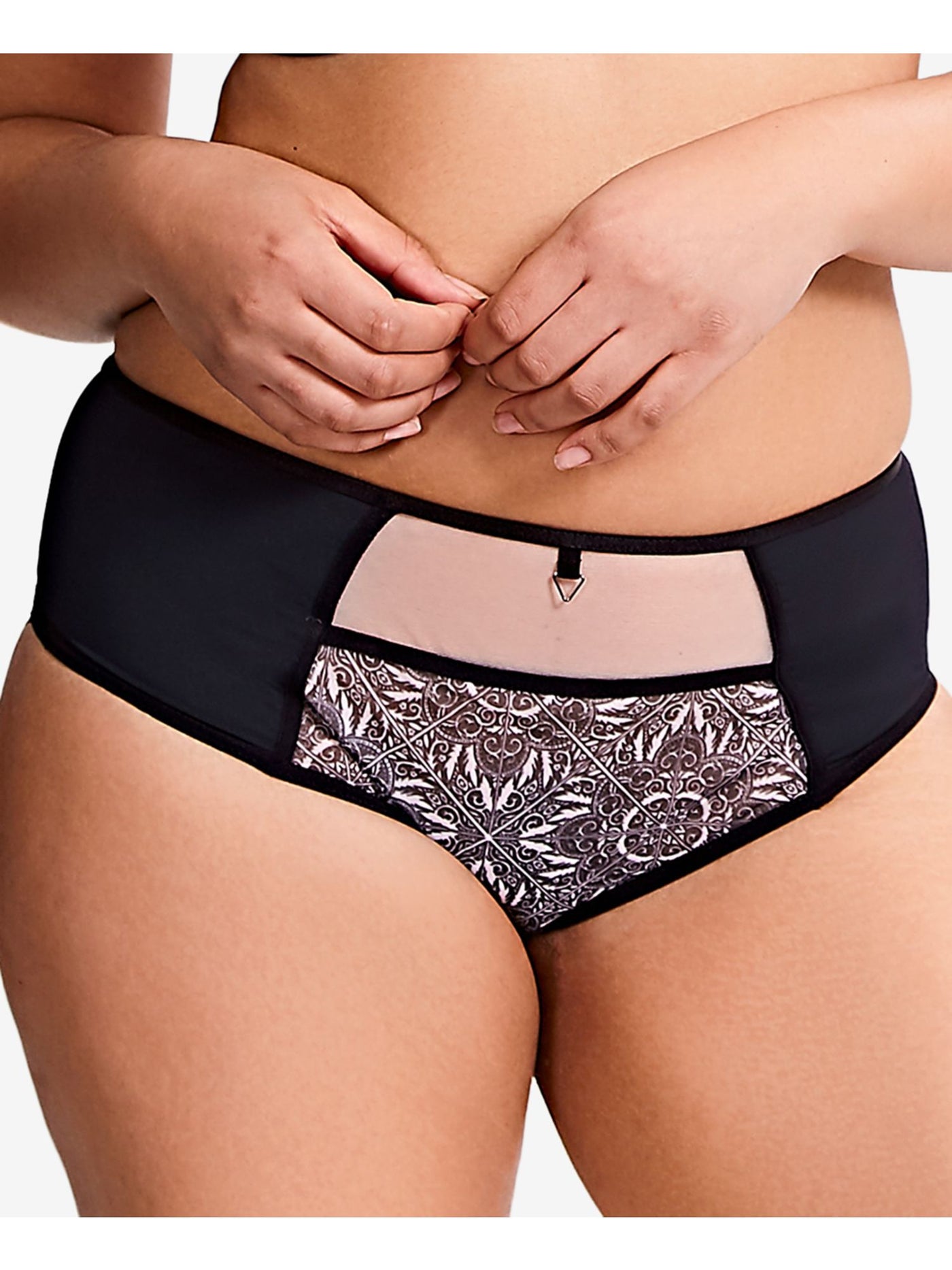 SCULPTRESSE Intimates Black Everyday Brief Size: XXL