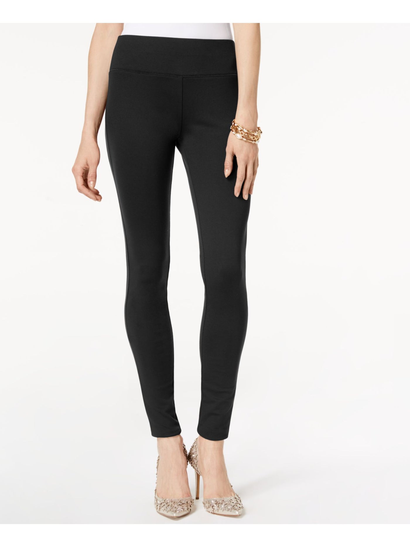 INC Womens Black Skinny Pants 16