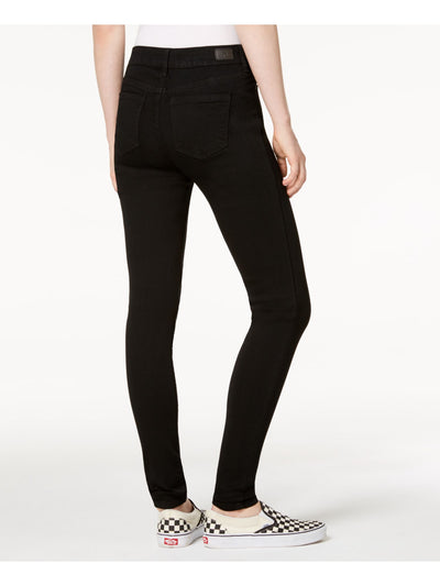 CELEBRITY PINK Womens Black Pocketed Zippered Skinny Jeans Juniors 3